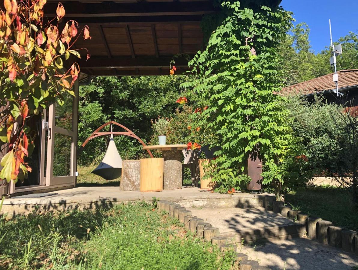 Chalet Cosy Nature Alzon Bagian luar foto