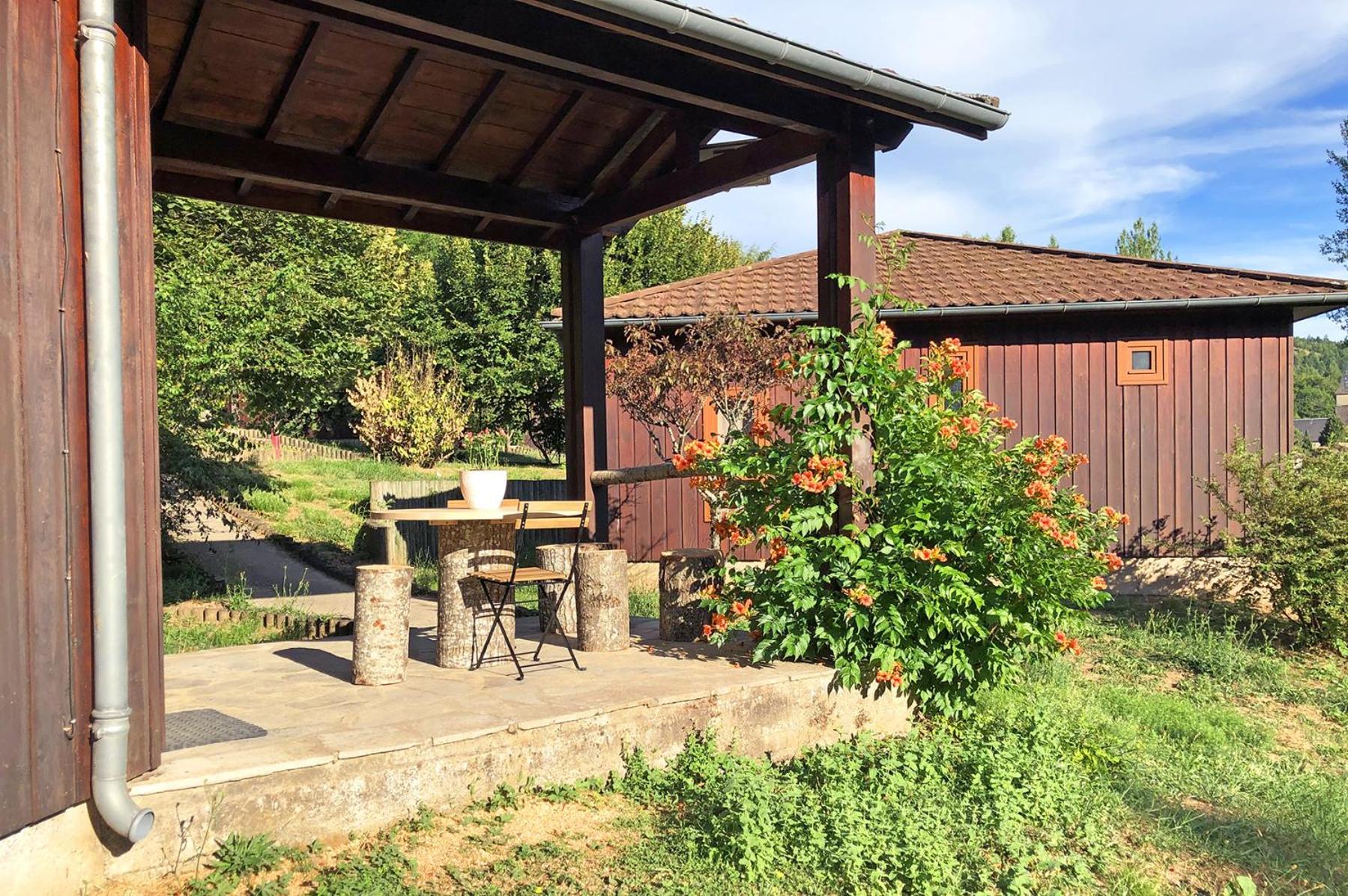 Chalet Cosy Nature Alzon Bagian luar foto