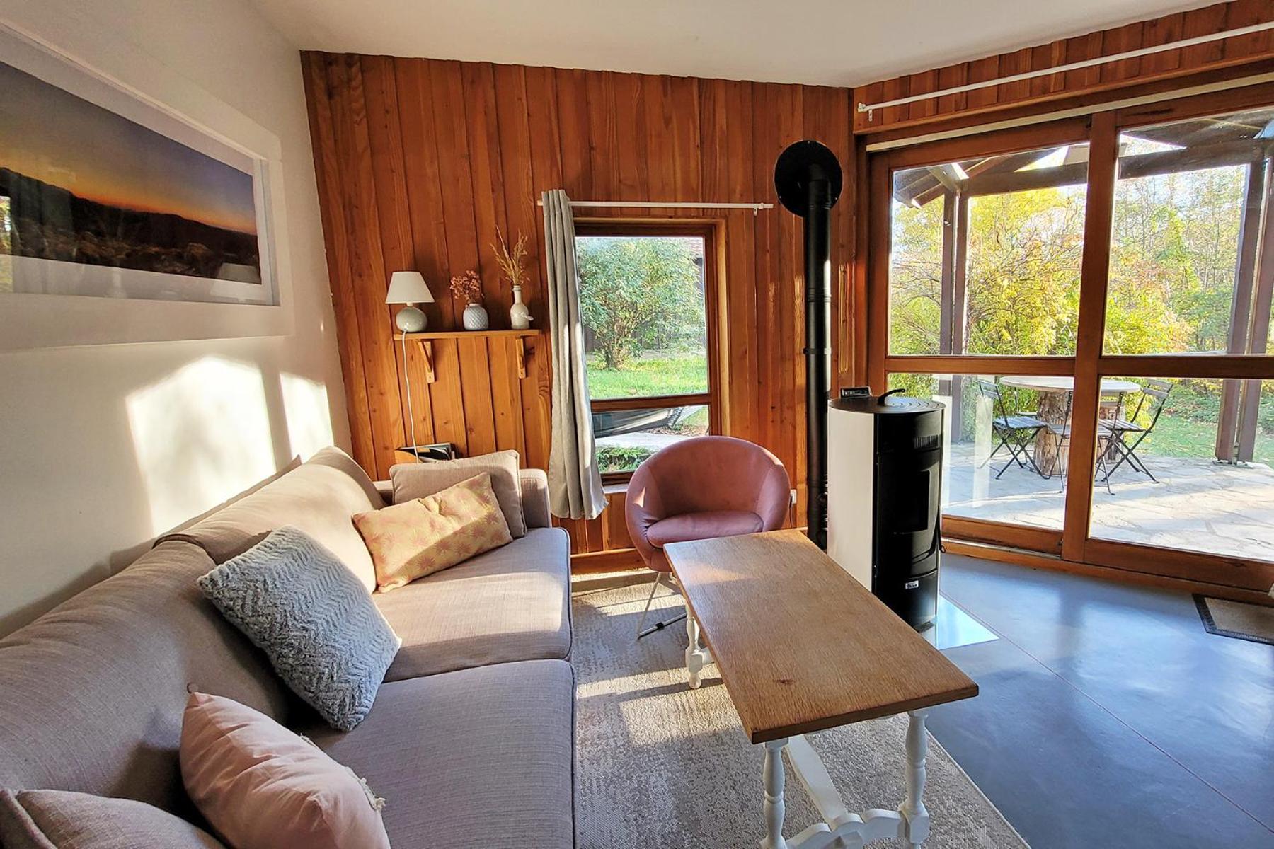 Chalet Cosy Nature Alzon Bagian luar foto