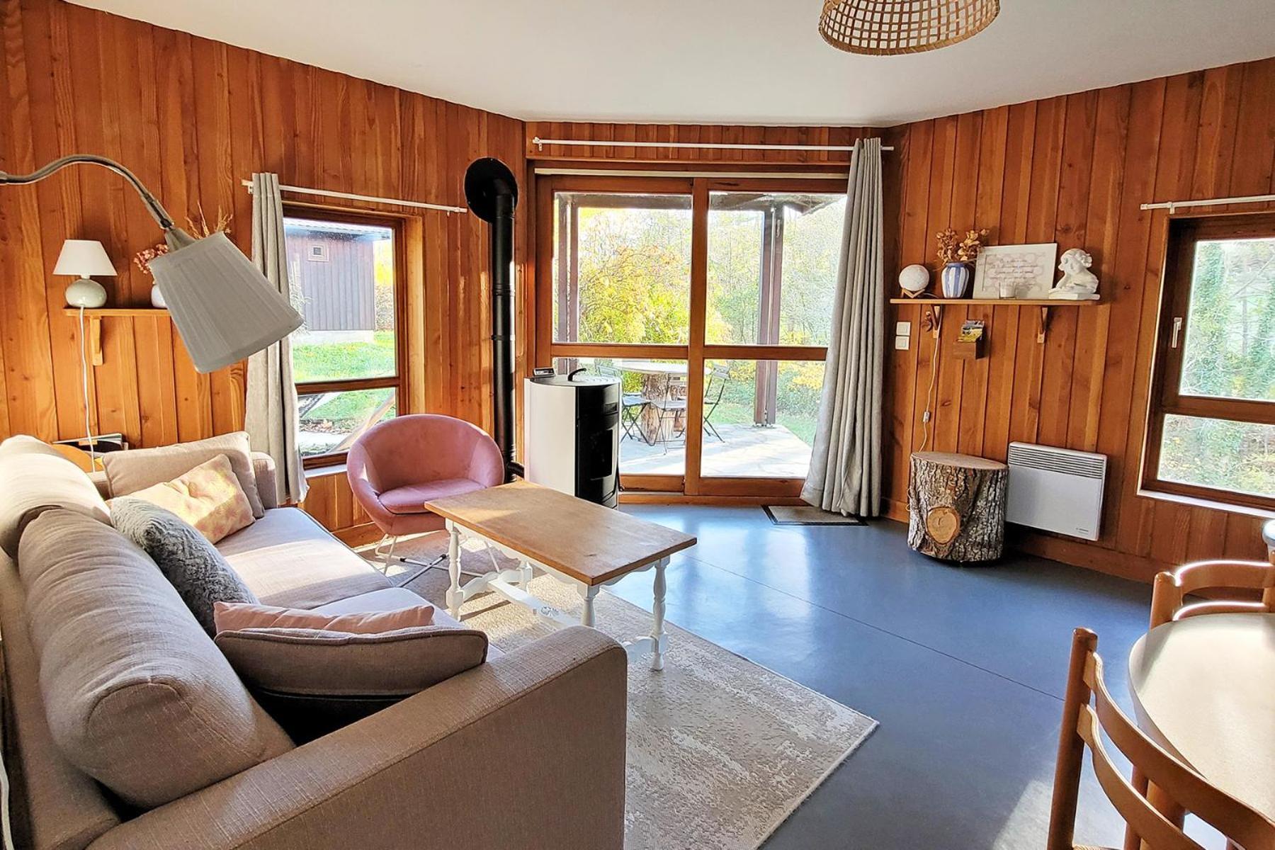 Chalet Cosy Nature Alzon Bagian luar foto